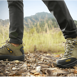 Water Resistant Men’s Outdoor Hiking Shoes Camel Hiking Footwear » Earth Foot