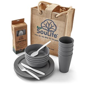 AN19 009C 7 Pc Picnic Set Charcoal w shadow » Eco Trading Marketplace