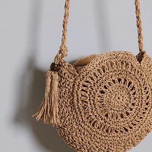Bohemian Straw Crossbody Bag Womens Eco Friendly Accessories » Eco Trading Marketplace
