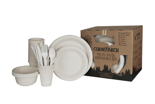 Cornstarch Cutlery Set Biodegradable & Eco Disposable » Eco Trading Marketplace 9