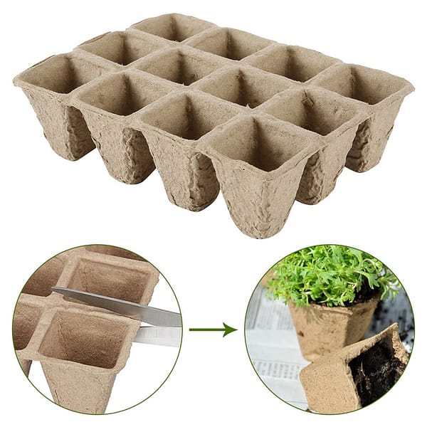 Biodegradable Growing Nursery Cup Kit Garden Accessories » Eco Trading Marketplace 9