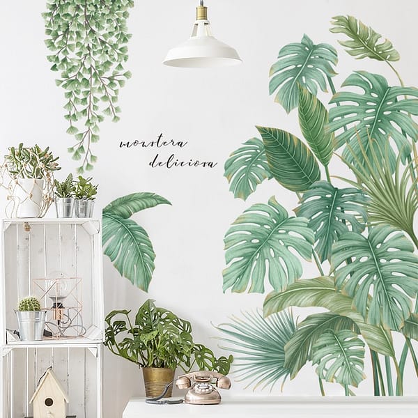 Eco Friendly Nordic Style Tropical Plants Stickers Eco friendly Home Décor » Eco Trading Marketplace 9
