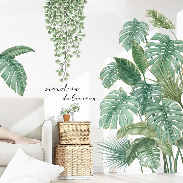 Eco Friendly Nordic Style Tropical Plants Stickers Eco friendly Home Décor » Eco Trading Marketplace 10