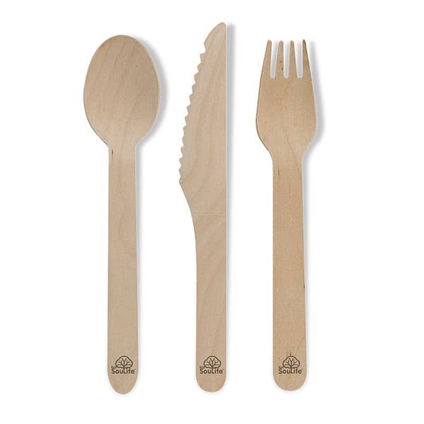 Wooden Cutlery 360 Pc Set Biodegradable & Eco Disposable » Eco Trading Marketplace 6