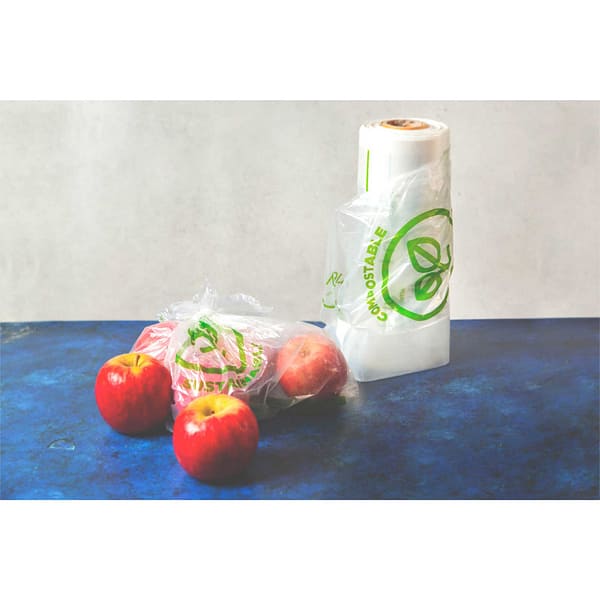 1x Compostable Food Produce Bags 45x25cm/250 Roll Eco Biodegradable Freezer Bag » Eco Trading Marketplace 6