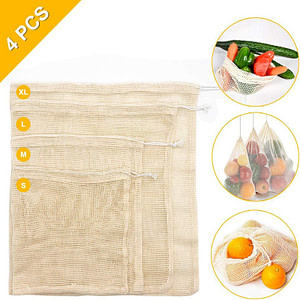 Zero-Waste Cotton Eco friendly Mesh Net Bag Biodegradable & Eco Disposable » Eco Trading Marketplace